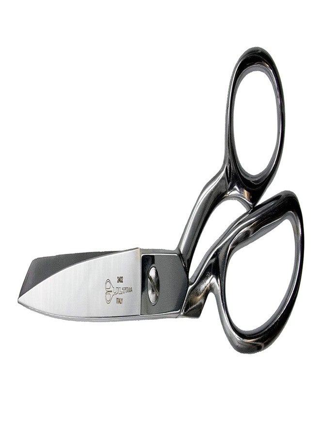 Ultima 8 Inch Dress Maker Scissors – Drop Forged Carbon Steel Dressmaker’s Sheers, Chrome Plated with Bent Handles, Made in Italy - Image 4